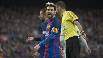 03/12/16 Partido Primera Division
F.C. Barcelona - Real Madrid C.F.
QUEJAS LEO MESSI