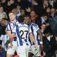 La victoria contra el Barça reafirma la mejoría de la Real