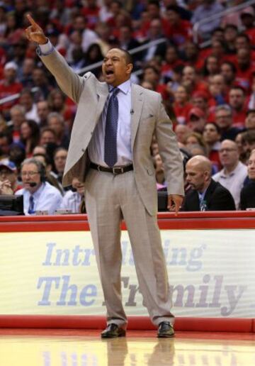 El entrenador de los Warriors Mark Jackson.