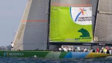 <b>BUENAS SALIDAS.</b> La embarcación española tuvo una gran actuación esta jornada.