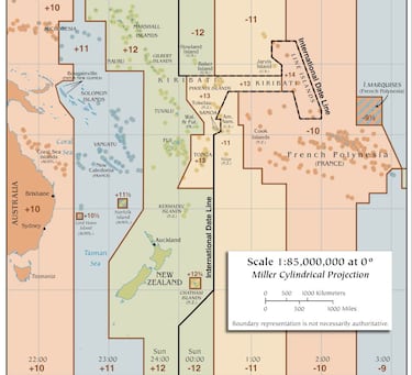 ¿Podemos vivir en 3 días distintos en el mismo momento? No son viajes en el tiempo: los husos horarios afirman que es posible