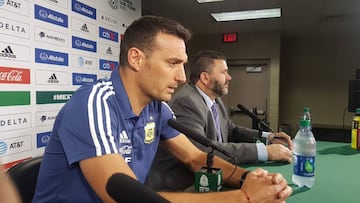 Scaloni: "Dimos la sensación de ser un equipo"