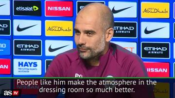 Usually injured players are sad - not Mendy, he WhatsApps me!