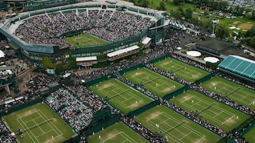 Los londinense están a favor de la expansión de Wimbledon.