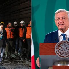 Línea 3 del Metro CDMX: AMLO externa su respaldo a Claudia Sheinbaum, tras choque de trenes