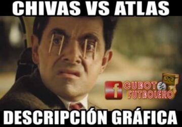 Chivas y Atlas no pasaron del empate pero ganaron en los memes