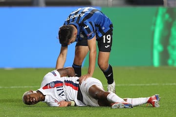 Atalanta de Bérgamo y el París Saint Germain se enfrentaron por los cuartos de final de la Champions League en el Estadio da Luz en Lisboa.