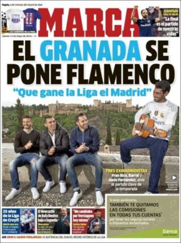 Portadas de la prensa mundial