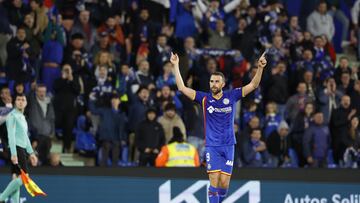 Un Borja Mayoral transformado dispara al Getafe