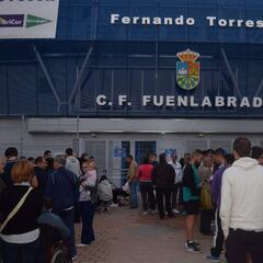 El Fuenla agota en horas sus 2.300 entradas del Bernabéu