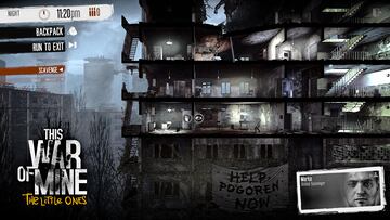 Captura de pantalla - This War of Mine: The Little Ones (PS4)