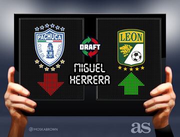 Todos los movimientos del Draft del Apertura 2017 en imágenes