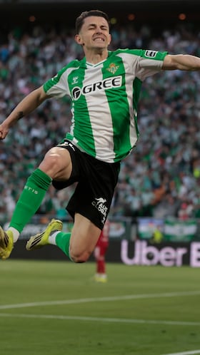 01/03/26 PARTIDO PRIMERA DIVISION
JORNADA 26 DERBI
BETIS - SEVILLA
SEGUNDO GOL ALVARO FIDALGO FERNANDEZ 2-0 ALEGRIA