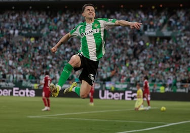Javier Aguirre observa a Fidalgo