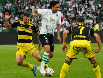 Todo indica que Grenier disputó contra el Real Zaragoza sus últimos minutos con el Racing.