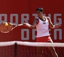 Carla Suárez bate a la eslovena Hercog y está en semifinales