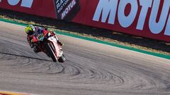 &Aacute;lvaro Bautista en MotorLand Arag&oacute;n.