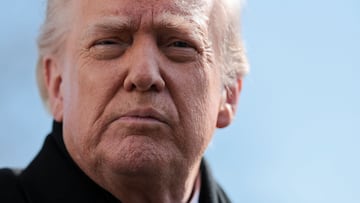 El presidente de los Estados Unidos, Donald Trump, en un evento en Iowa.