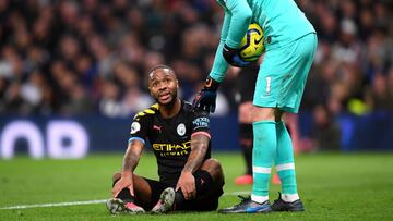 Sterling es duda para el duelo de Champions contra el Madrid