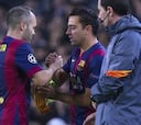 Iniesta: "Xavi es único, ha sido un privilegio jugar a su lado"