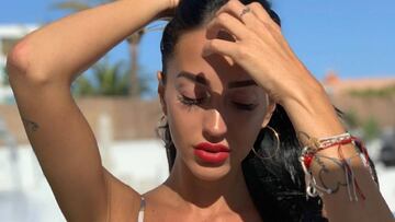 Aurah Ruiz, muy criticada tras posar con transparencias en Ibiza