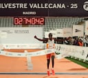El heredero Kamworor homenajea a Vallecas e ilumina la fiesta de Nochevieja