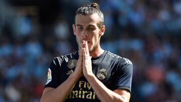 Gareth Bale, durante su partido ante el Celta de la semana pasada.