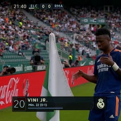 La recogida de cable con él pinta a histórica: ¡los golazos tremendos de Vinicius!