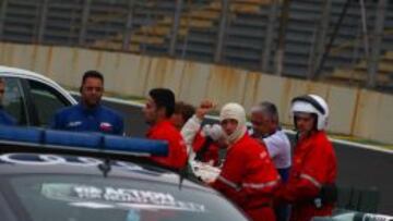 Mark Webber: "No recuerdo el accidente, ni c¨®mo sucedi¨®"