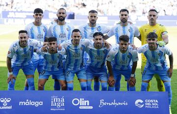 Once del Málaga ante el Real Oviedo con el séptimo empate de la temporada.