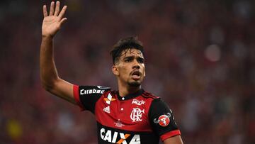 El centrocampista brasile&ntilde;o del Flamengo, Lucas Paquet&aacute;, durante un partido.