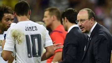 ¿James tuvo que ver en la salida de Benítez del Madrid?