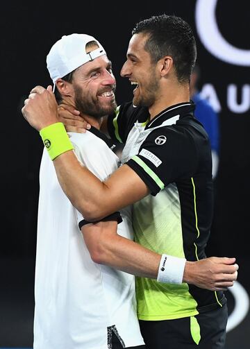 Juan Sebastián Cabal y Robert Farah ante Oliver Marach y Mate Pavic