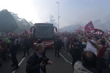 El Sporting de Gijón se juega hoy contra el Betis la permanencia en primera división y la afición sabe que hoy, más que nunca, debe estar a la altura.