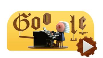 Bach, protagonista del primer doodle con inteligencia artificial de Google.