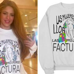 Shakira: cuánto cuesta y cómo comprar la sudadera de ‘Las mujeres facturan’ desde México