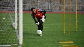 Tomeu Nadal, durante un entrenamiento de pretemporada.