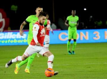 Bernal adelantó a los verdes; Gómez empató para el equipo cardenal.