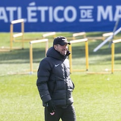 Simeone: “No puedo sintetizar lo que siento por el Atlético”