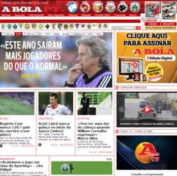 Portadas de la prensa extranjera