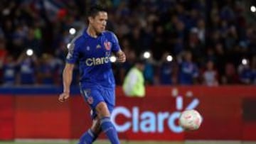 Gustavo Canales y el momento exacto en que pierde su penal ante San Marcos de Arica.