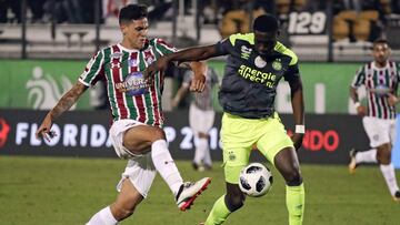 El atacante mexicano entr&oacute; de cambio al minuto 75 y colabor&oacute; con un penal para ganar su primer partido de la pretemporada en Orlando.