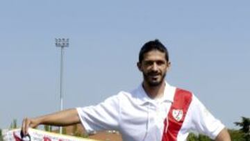 Pereira, durante su presentación con el Rayo.