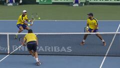 Colombia vence a Brasil y va al repechaje de Copa Davis