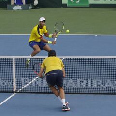 La dupla Cabal y Farah cae en la serie y Brasil toma ventaja