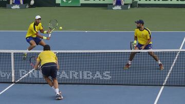 La dupla Cabal y Farah cae en la serie y Brasil toma ventaja