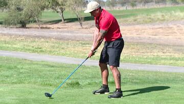La divertida jornada de Paredes jugando golf con Niemann