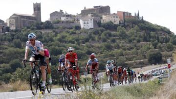 Etapa de la Vuelta a España 2018.