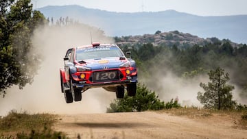 2019 FIA World Rally Championship
 Round 08 Rally Italia Sardegna
 13 - 16 June  2019
 
 Day 2, Action, Dani Sordo, Carlos Del Barrio, Hyundai i20 Coupe WRC
 
 Photographer: Fabien Dufour
 Worldwide copyright: Hyundai Motorsport GmbH