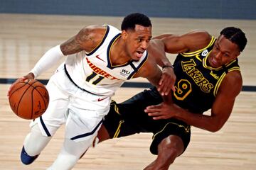 Los Nuggets han sido el último escollo al que se han enfrentado y el que se lo ha puesto más difícil, aunque el resultado final haya siedo el mismo. Un triple sobre la bocina de Anthony Davis evitó la derrota en el segundo encuentro que, sumada a la del tercero, donde los Nuggets dieron una exhibición, habría comprometido bastante el futuro de los Lakers. Sin embargo, cuando parecía que la serie se ponía con el viento a favor de los Nuggets, los angelinos sacaron a relucir su defensa, seguramente la mejor de la liga, y LeBron hizo su partidazo en el quinto para cerrar y confirmar el pase a las Finales.